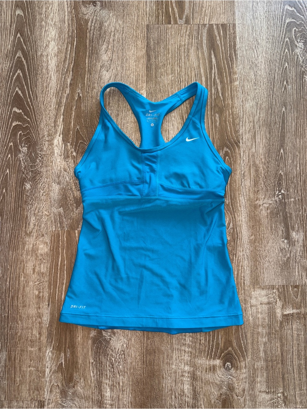 Vintage Y2K Nike Women’s Blue Dri-FIT Racerback Tank Top
